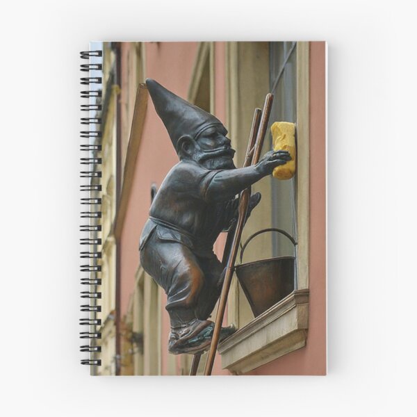 Item preview, Thinking of Wroclaw - Gnome Washing Window designed and sold by Purrfecta.