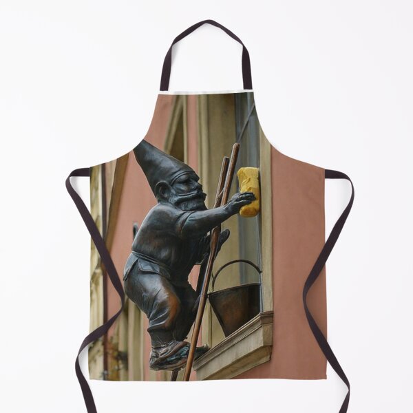 Item preview, Thinking of Wroclaw - Gnome Washing Window designed and sold by Purrfecta.