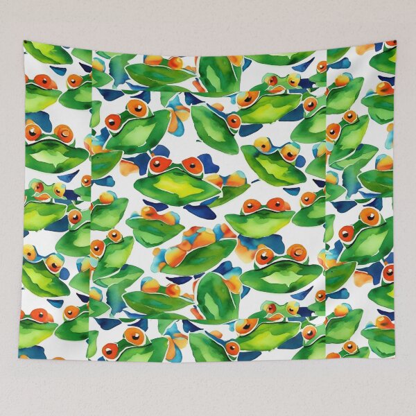 Item preview, Frog Squad Pattern designed and sold by pUNKnown.