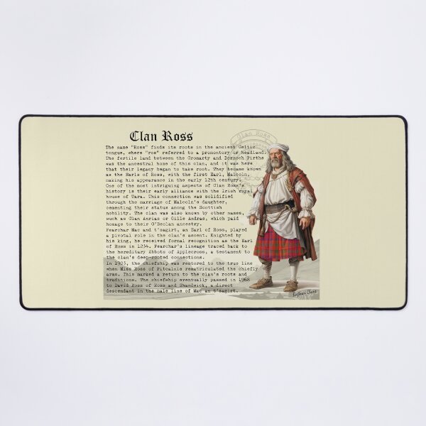 Item preview, Clan Ross Scottish Clan History  designed and sold by BagTown Clans.