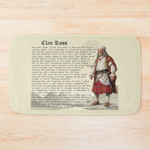Artikelvorschau, Clan Ross - Geschichte des schottischen Clans entworfen und verkauft von BagTown Clans.