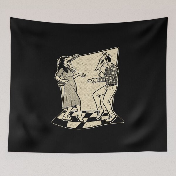 Item preview, Ghost Couple Dance - Classic Horror Movie designed and sold by Studio Mootant.