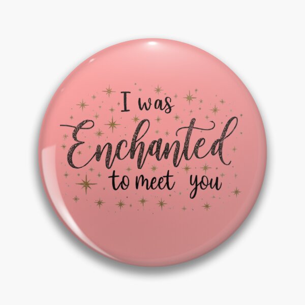 Item preview, Starry "Enchanted to Meet You" Artwork designed and sold by magicalshops.