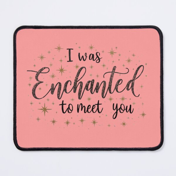 Item preview, Starry "Enchanted to Meet You" Artwork designed and sold by magicalshops.