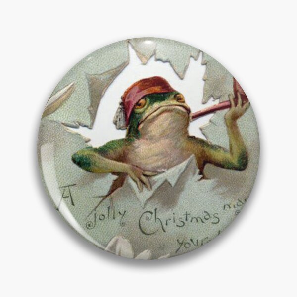 Item preview, Victorian Christmas Frog Greetings designed and sold by forgottenbeauty.
