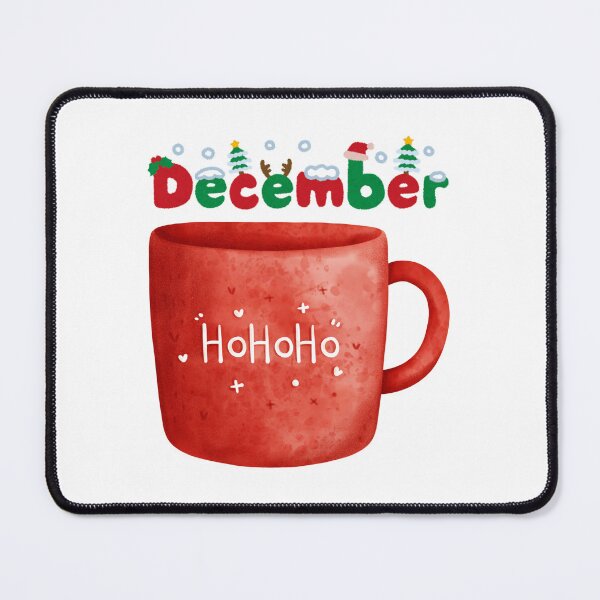 Item preview, HoHoHo December Christmas Cheer Mug designed and sold by muitee.