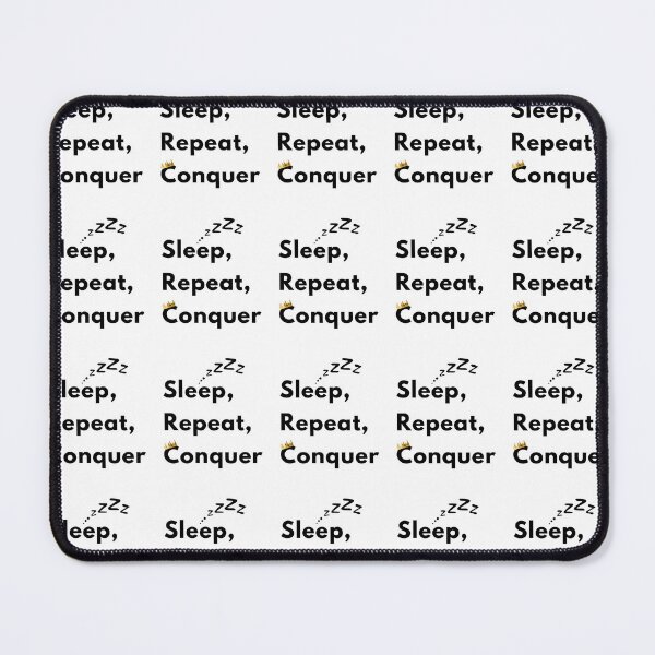Item preview, Sleep Repeat Conquer designed and sold by AndrijaaS.