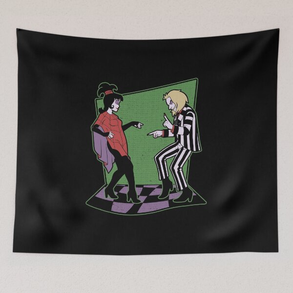 Item preview, Beetle and Girl Dance - Classic Horror Movie designed and sold by Studio Mootant.