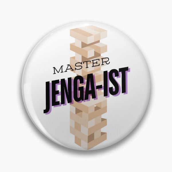 Item preview, Winnie Berlin, Master Jenga-ist designed and sold by TheBookBarista.