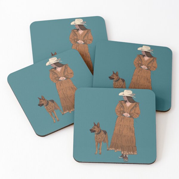 Item preview, Cowgirl & Canine designed and sold by Old Water Cryptid .