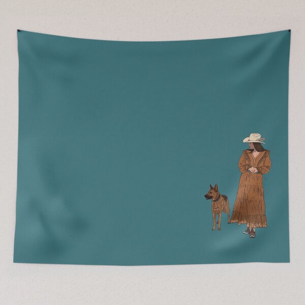 Item preview, Cowgirl & Canine designed and sold by Old Water Cryptid .