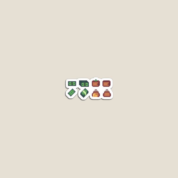 Item preview, pixel money designed and sold by Victoria Lukas.