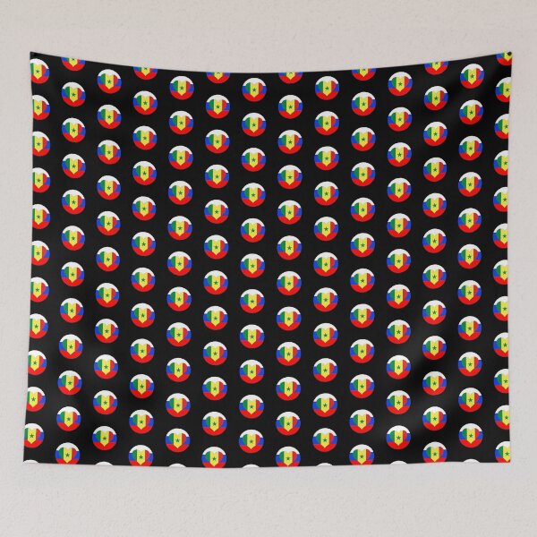 Item preview, SENEGAL RUSSIA football heart designed and sold by mtsdesign.