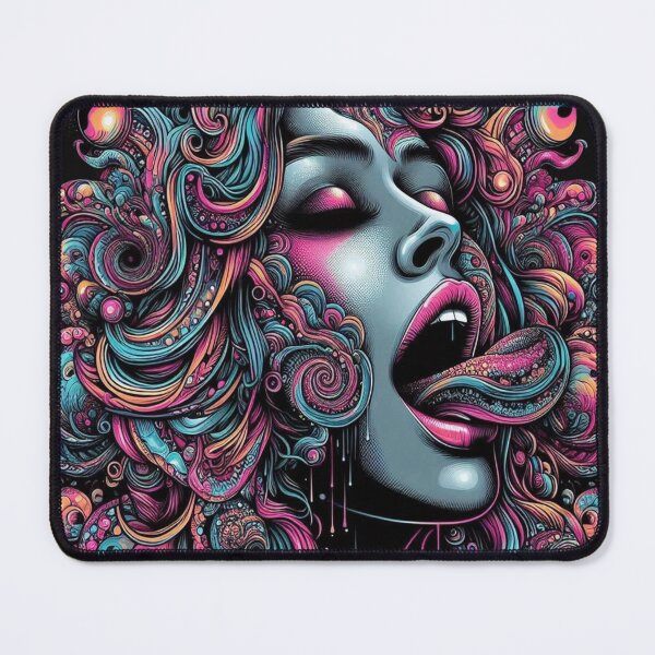 Item preview, Psychedelic Visage designed and sold by TrippyyThreads.