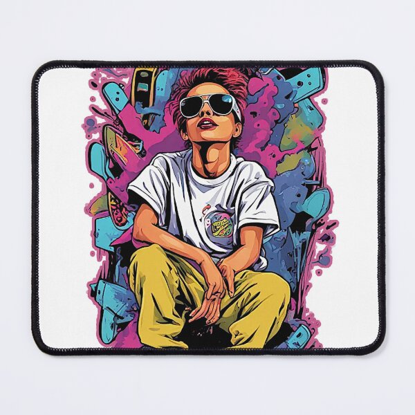Item preview, 80s Graffiti Girl designed and sold by CanisGames.