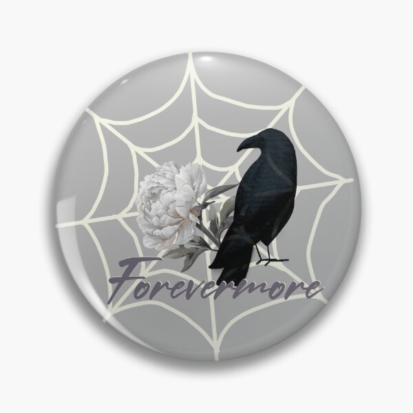 Item preview, Romantic Raven 'Forevermore' designed and sold by LochNestFarm.