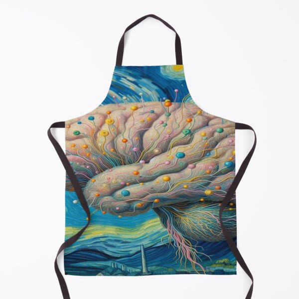 Item preview, Swirling Brain: Van Gogh’s Starry Night Meets Neuroscience designed and sold by Naomi Gutierrez Parrish.