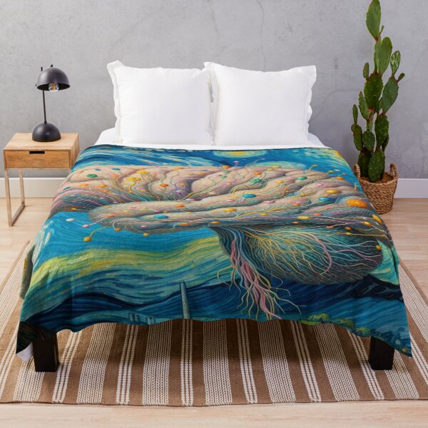 Item preview, Swirling Brain: Van Gogh’s Starry Night Meets Neuroscience designed and sold by Naomi Gutierrez Parrish.