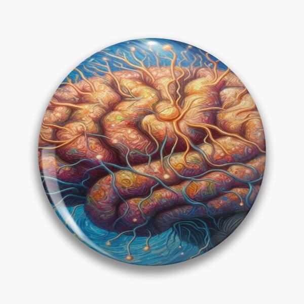 Item preview, Impressionist Brain Art: Van Gogh’s Starry Night Influence designed and sold by Naomi Gutierrez Parrish.