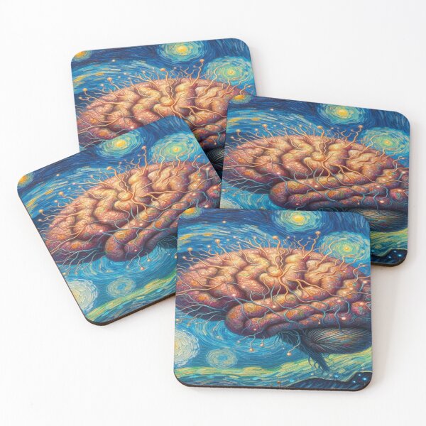 Item preview, Impressionist Brain Art: Van Gogh’s Starry Night Influence designed and sold by Naomi Gutierrez Parrish.