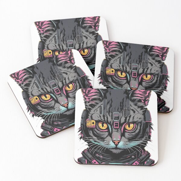 Item preview, Cyborg Cat Warrior designed and sold by CanisGames.