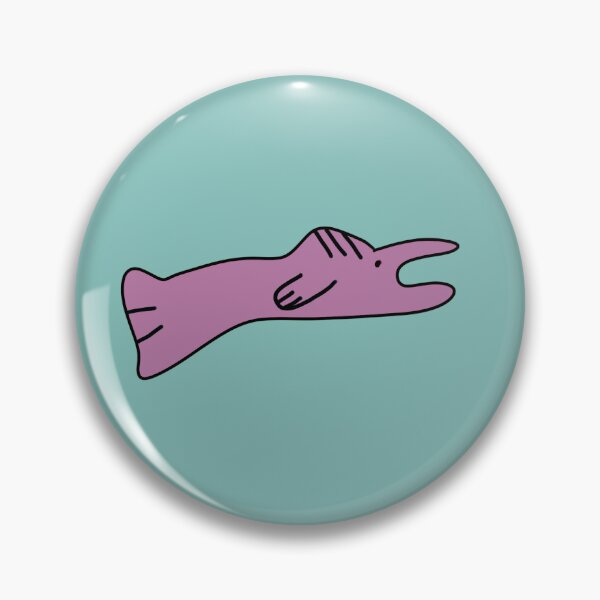 Item preview, Poorly Drawn Fish (Pink) designed and sold by rileyamoss.