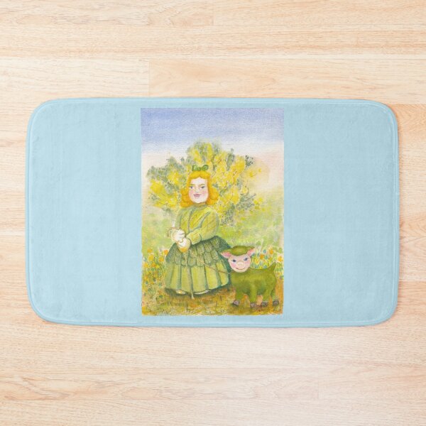 Item preview, Shepherdess and Lamb Watercolour designed and sold by STHoganArtist.