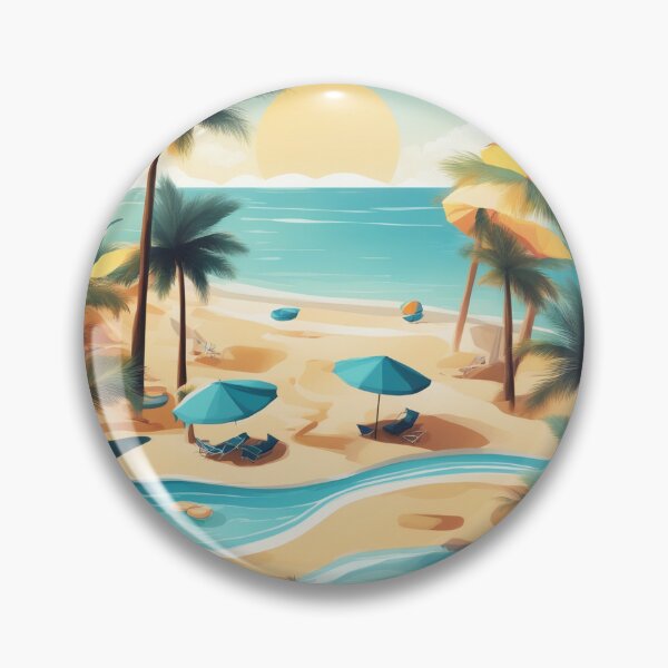 Item preview, Vibrant Summer Digital Art Illustration designed and sold by hjian8219.