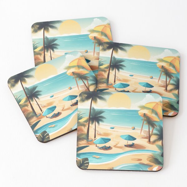 Item preview, Vibrant Summer Digital Art Illustration designed and sold by hjian8219.