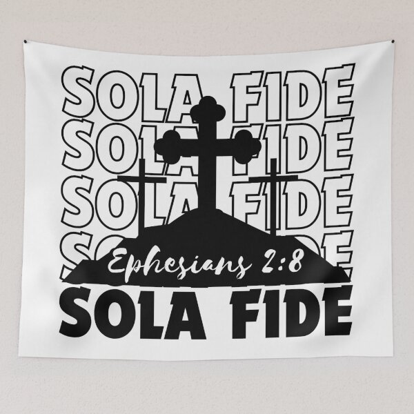 Item preview, Sola Fide, Faith Alone, Reformed Theology designed and sold by MoriaStore.