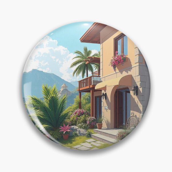 Item preview, Vibrant Summer Digital Art Illustration designed and sold by hjian8219.