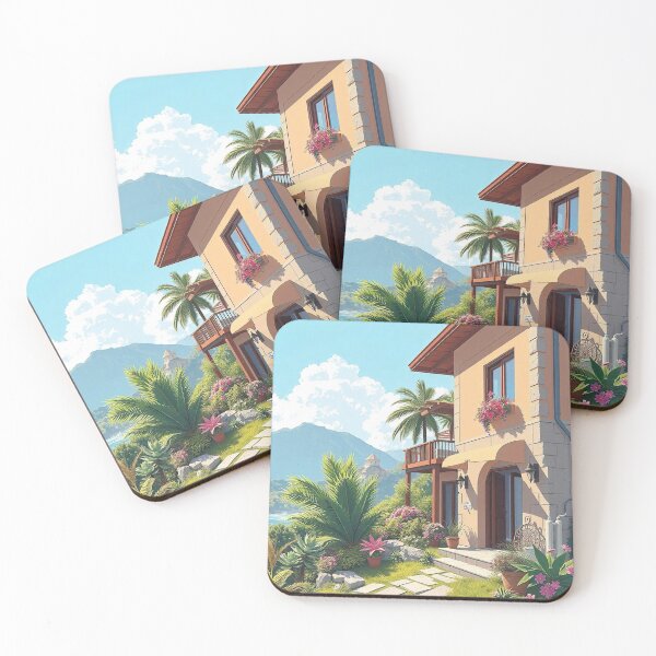 Item preview, Vibrant Summer Digital Art Illustration designed and sold by hjian8219.