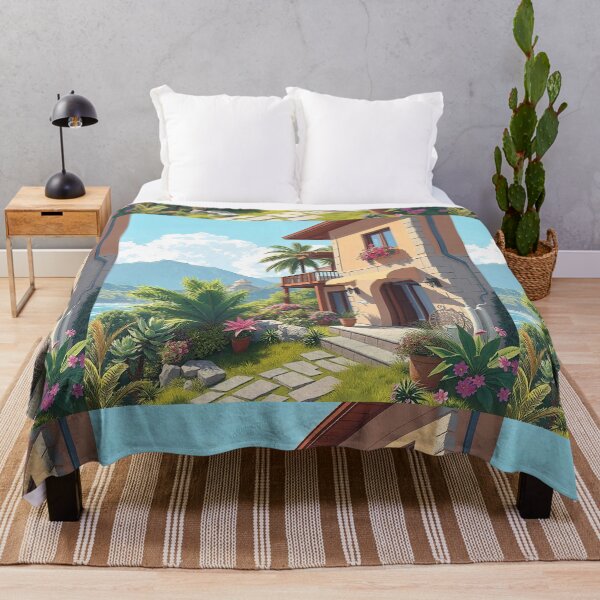 Item preview, Vibrant Summer Digital Art Illustration designed and sold by hjian8219.