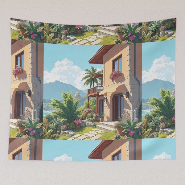Item preview, Vibrant Summer Digital Art Illustration designed and sold by hjian8219.