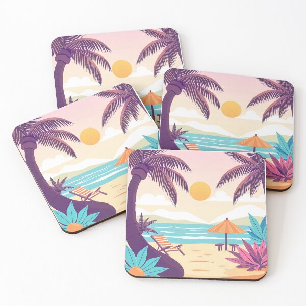 Item preview, Vibrant Summer Digital Art Illustration designed and sold by hjian8219.