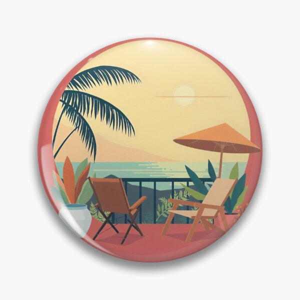 Item preview, Vibrant Summer Digital Art Illustration designed and sold by hjian8219.