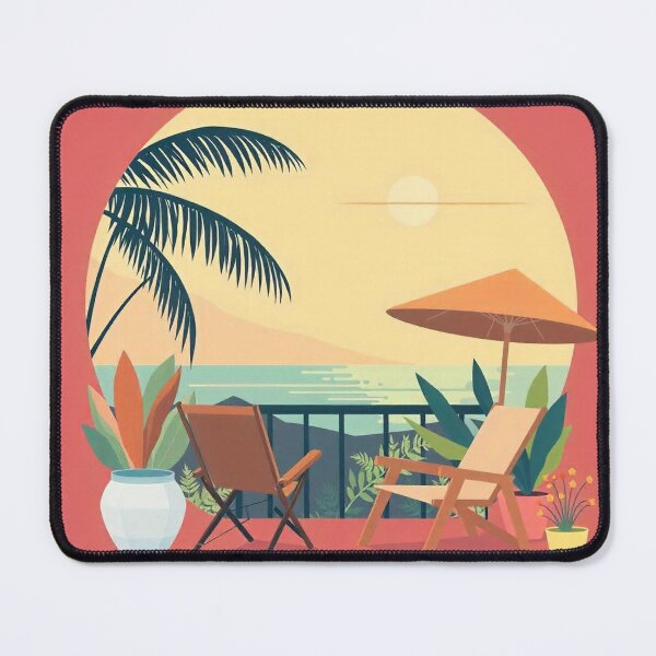Item preview, Vibrant Summer Digital Art Illustration designed and sold by hjian8219.