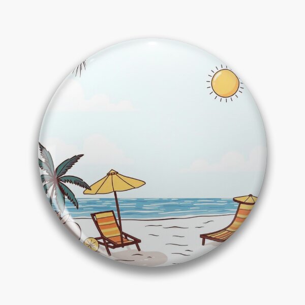 Item preview, Vibrant Summer Digital Art Illustration designed and sold by hjian8219.