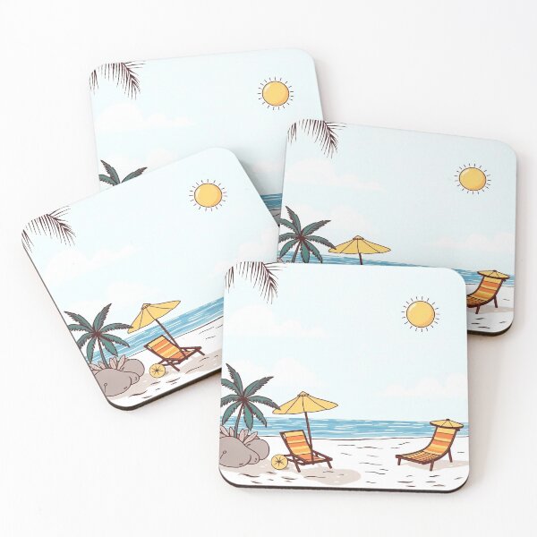 Item preview, Vibrant Summer Digital Art Illustration designed and sold by hjian8219.