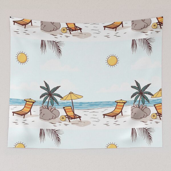 Item preview, Vibrant Summer Digital Art Illustration designed and sold by hjian8219.