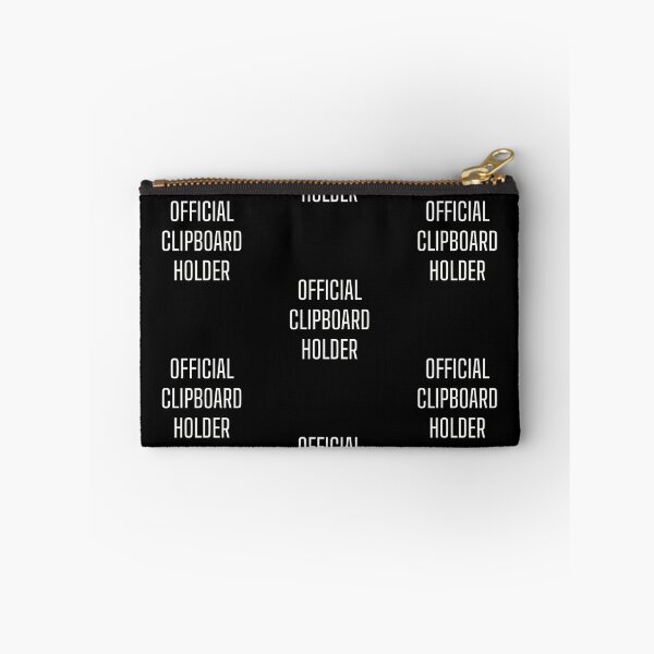 Item preview, Official clipboard holder, funny quote, funny assistant coach designed and sold by Merchattack.
