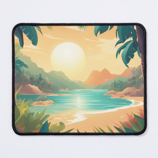 Item preview, Vibrant Summer Digital Art Illustration designed and sold by hjian8219.