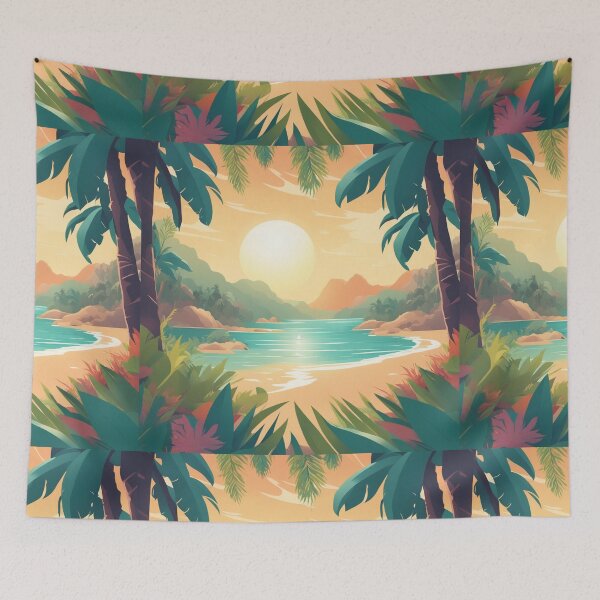 Item preview, Vibrant Summer Digital Art Illustration designed and sold by hjian8219.