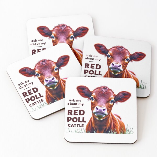 Item preview, Red Poll Merch designed and sold by HelenSpicerArt.