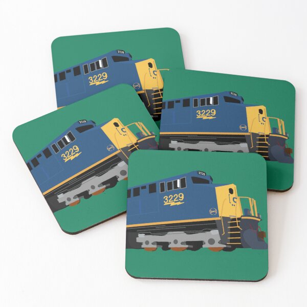 Item preview, CSX ES44AH No. 3229 Digital Drawing designed and sold by SDGraphicZ.