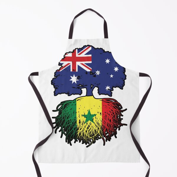 Item preview, Senegal Senegalese Australian Australia Tree Roots Flag designed and sold by FlagX.
