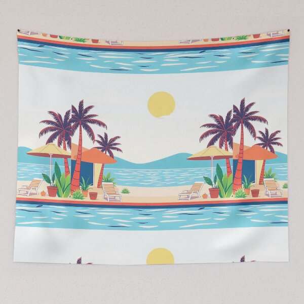 Item preview,  Free Vector Hand-Drawn Summer Vibes Illustration designed and sold by hjian8219.