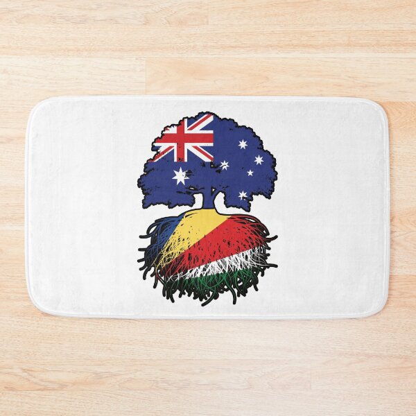 Item preview, Seychelles Seychellois Australian Australia Tree Roots Flag designed and sold by FlagX.