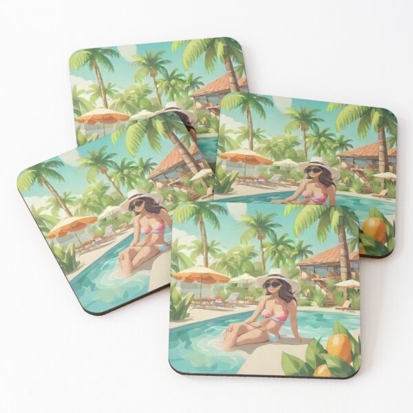 Item preview, Free Vector Flat Summer Vibes Illustration designed and sold by hjian8219.
