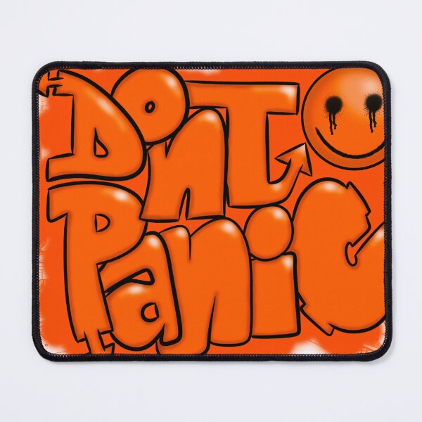 Item preview, Don’t Panic Graffiti Orange designed and sold by HellaDopeOrca.